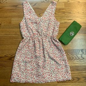 Summer Floral Cut Out Dress
